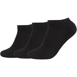 3er Pack camano Soft Sneakersocken 0005 - black 43-46