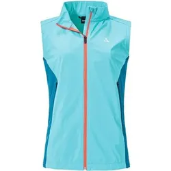 SCHÖFFEL Damen Softshell Vest Avdalen L, Größe 36 in Blau Blau