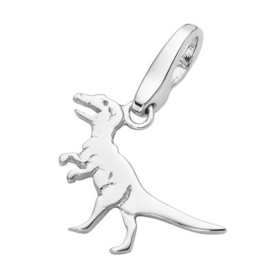 Charm-Einhänger "Dinosaurier, Silber 925", silber, GIORGIO MARTELLO MILANO, Charms, Damen