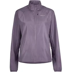 Craft, Damen, Laufjacke, Essence Wind 2 (L), Braun, Violett, L