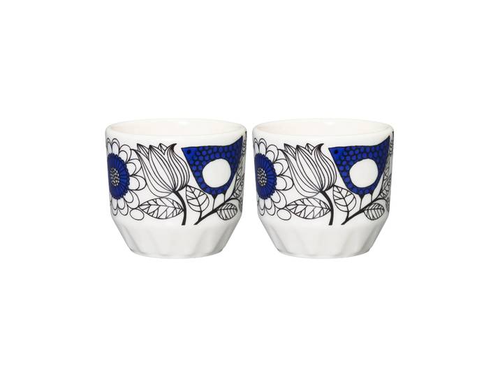 Arabia Coquetier Pastoraali Lot de 2 Bleu
