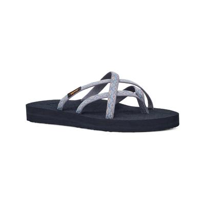 Sandale TEVA "OLOWAHU WOMEN", Damen, Gr. 37, bunt, Textil, Schuhe Sandale, schnell trocknend, sehr leicht