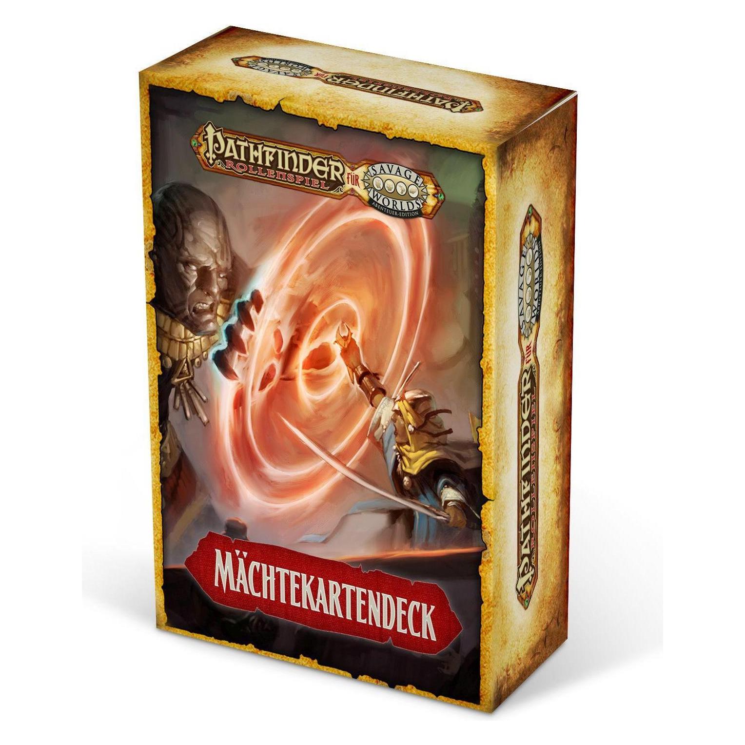 Ulisses Spiele Pathfinder für Savage Worlds - Mächtekarten (Deutsch, 3 - 6 Spieler) (US85058)