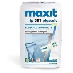 CO2-reduzierter Innenputz - maxit ip 381 pluscalc - 30kg