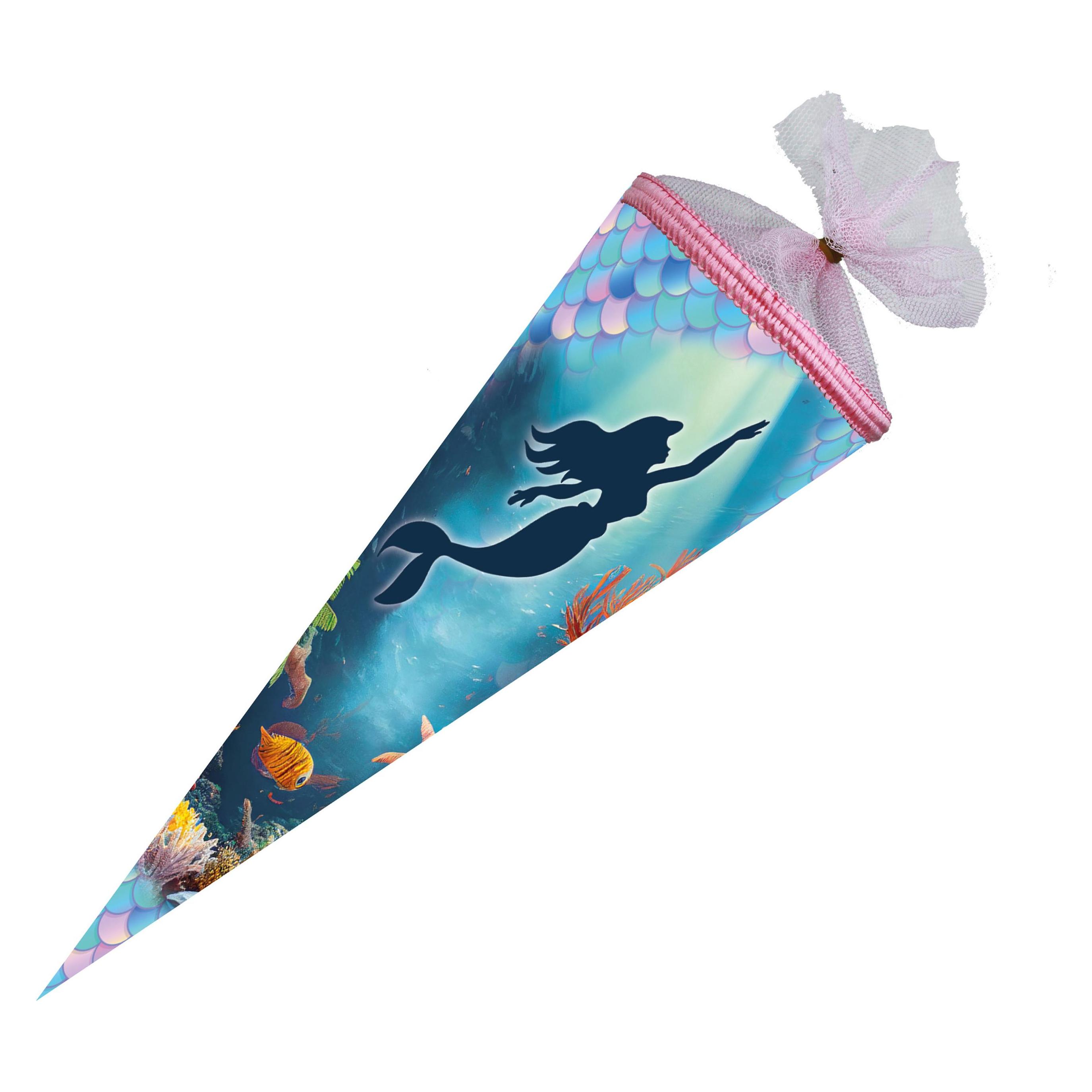 Magni Schultüte Meerjungfrau 35cm rund (35 cm) (43432293)