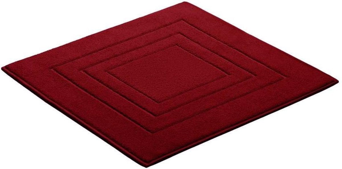 Vossen Bidetmat Feeling Rubin 60x60 cm