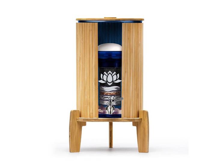 Lotus Vita Wasserfilter Glas-Wasserspender Kaito 8L - Lotus Fontana