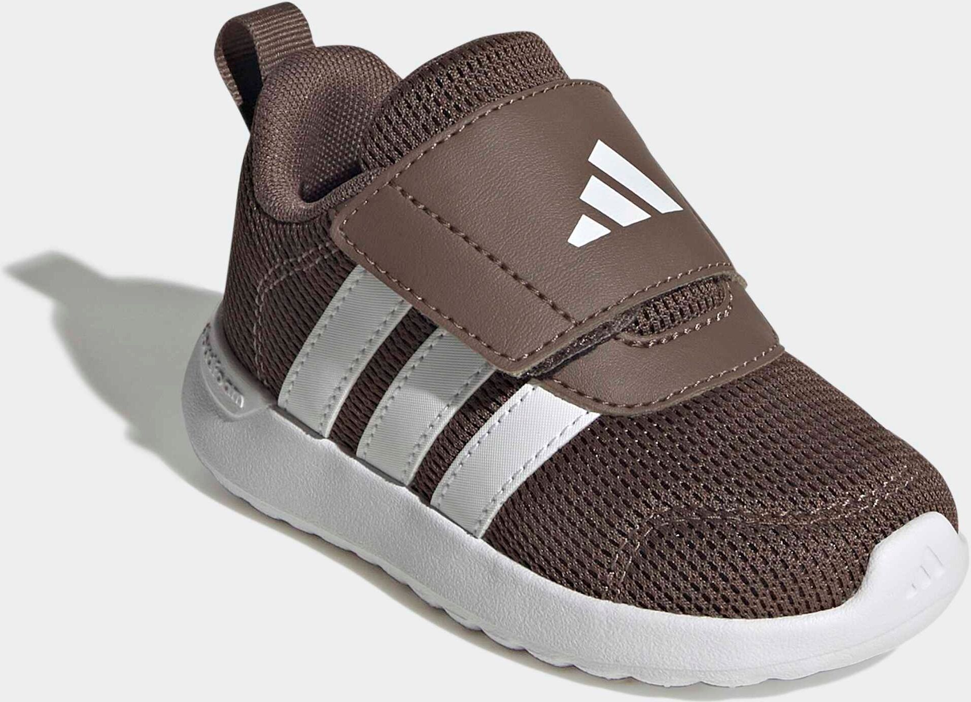 Sneaker ADIDAS SPORTSWEAR "VL MOVE KIDS", Jungen, Gr. 19, braun (earth strata, ftwr weiß, earth strata), Synthetik, Textil, Schuhe Sneaker, für Kinder earth strata, ftwr weiß, earth strata 19