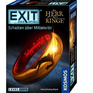 Kosmos Kartenspiel EXIT - Schatten über Mittelerde, Herr der Ringe, ab 10 Jahre, 1-4 Spieler