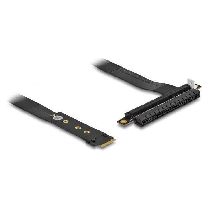 Delock M.2 Key M zu PCIe x16 NVMe Adapter mit 20 cm Kabel (20 cm, PCIe) (64133)