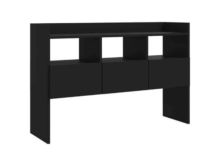VENTE-FLASH Buffet BAS - Noir 105x30x70 cm - Bois d'ingénierie(14811808378)VIDAXL