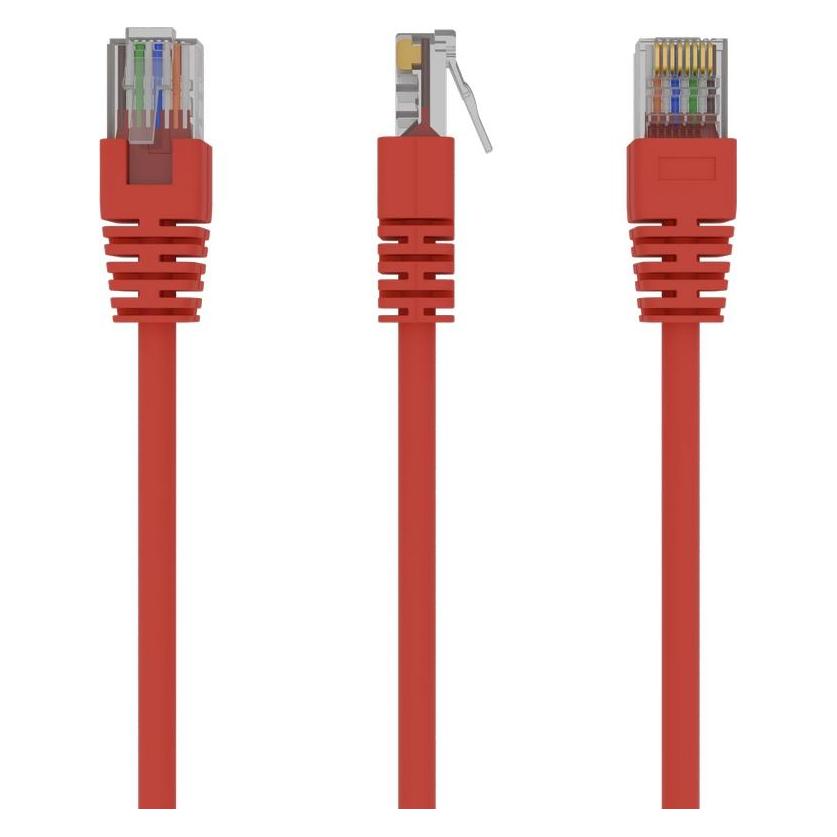 Gembird PATCH CABLE CAT5E UTP 1.5M/RED PP12-1.5M/R (CAT5e, 1.50 m) (PP12-1.5M/R)
