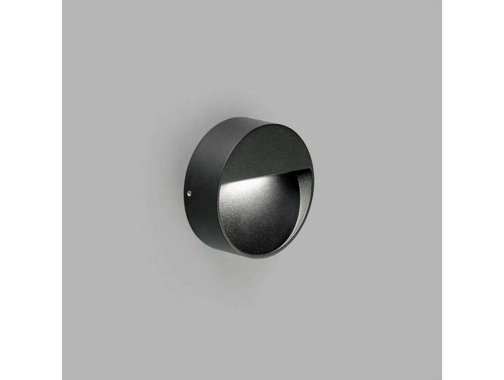 Serious 1 Wandleuchte IP54 2700K Black - LIGHT-POINT - Terrasse - Aluminium