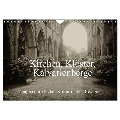 Kirchen, Klöster, Kalvarienberge (Wandkalender 2027 DIN A4 quer), CALVENDO Monatskalender