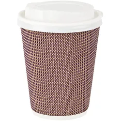 VEPATIM 100x Premium Doppelwand Kaffeebecher CoffeeToGo mit Trinkdeckel 300/420ml