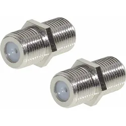 Berger Kabelverbinder F-Buchse/F-Buchse 2er-Set