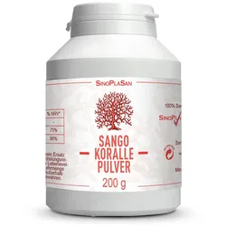 Sango Koralle Naturrein Pulver 200 g