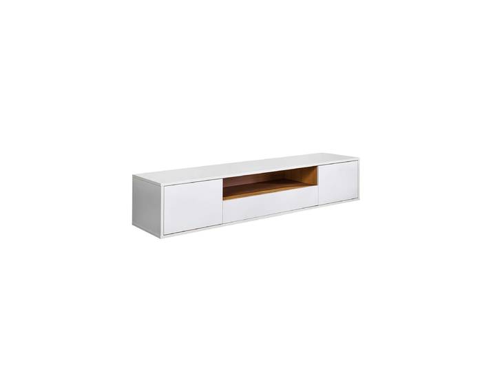 Design Lowboard „Loft“ für die Wandmontage, verschiedene Grössen Eiche Weiss Invicta Interiors
