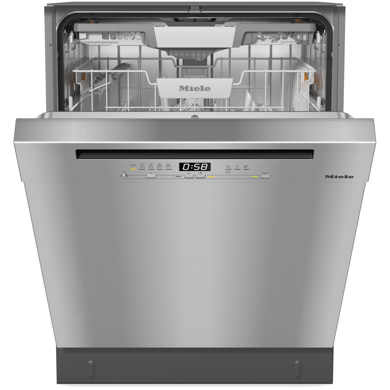 Miele G 5832 SCU MER ED230 CS Selection Onderbouw vaatwasser Zilver