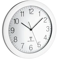 TFA-Dostmann 60.3512.02 Wanduhr Mechanische Wanduhr Kreis Weiß