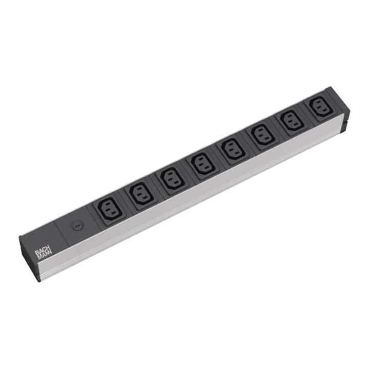 Bachmann Steckdosenleiste 8f.IEC Kaltgeräte, 10A F 333.408)