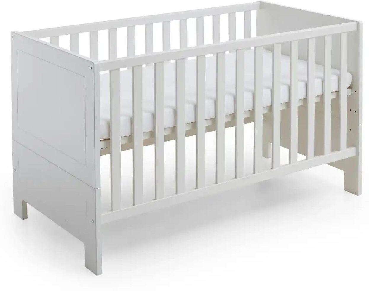 Höffner Babybett Thilo  Thilo ¦ weiß ¦ Maße (cm): B: 142 H: 86