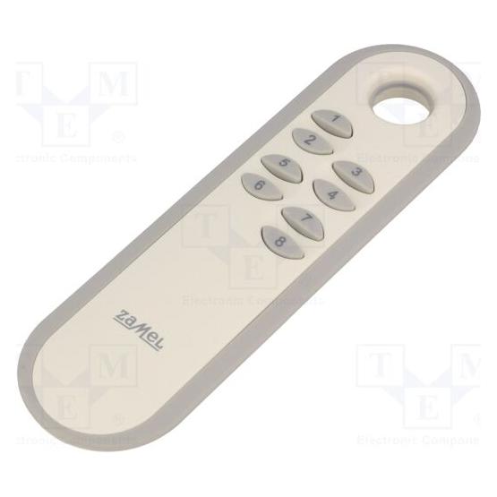 Zamel 8-Kanal-Fernbedienung - P-256/8 (Gerätespezifische Fernbedienung, Radio Frequency (RF)) (P-256/8)