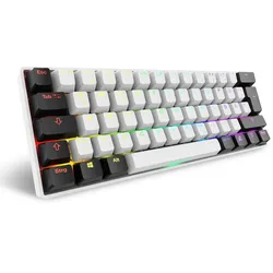 Sharkoon Tastatur Skiller SGK50 S4 Gen2 kabelgebunden 60% weiß