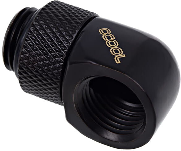Alphacool Eiszapfen L-Verbinder drehbar G1/4 AG auf G1/4 IG - De...