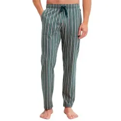 Calida Remix Sleep Weekend Pants Grün Baumwolle Large Herren
