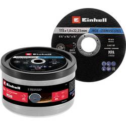 Einhell 711526 Trennscheiben-Set 115 mm 50 St. Metall, Edelstahl, Stahl, Blech