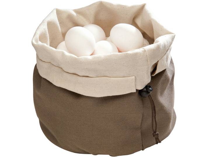 Brotkorb Bread beige/braun Baumwolle T 20 cm