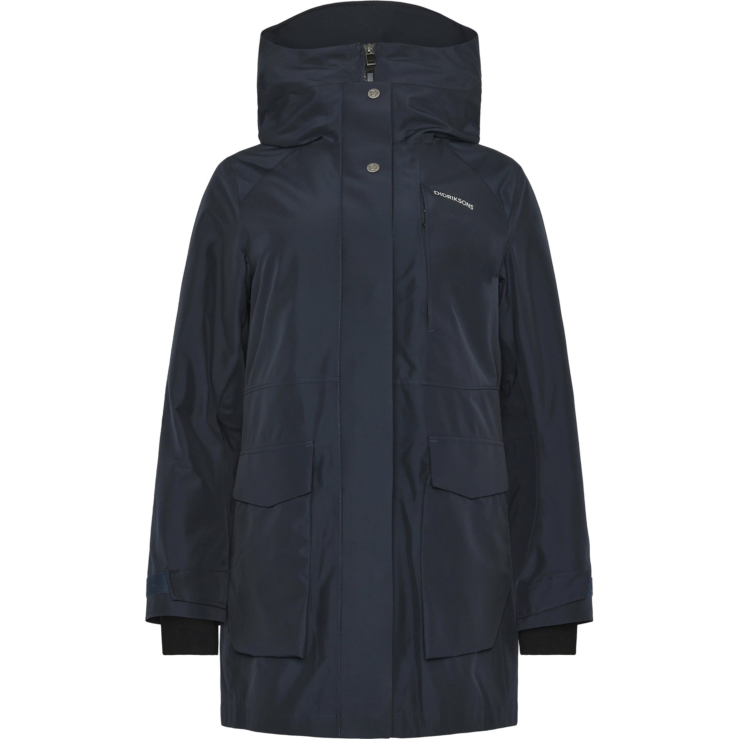 Didriksons Harriet Parka Damen Winterjacke blau Größe XS Lifestyle Isolierend Wasserabweisend