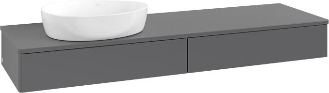 Villeroy und Boch Villeroy & Boch Antao Waschtischunterschrank 1600x190x500mm K15010GK FK/AP: GK/0
