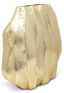 Classic Touch Gold Dimensional Vase