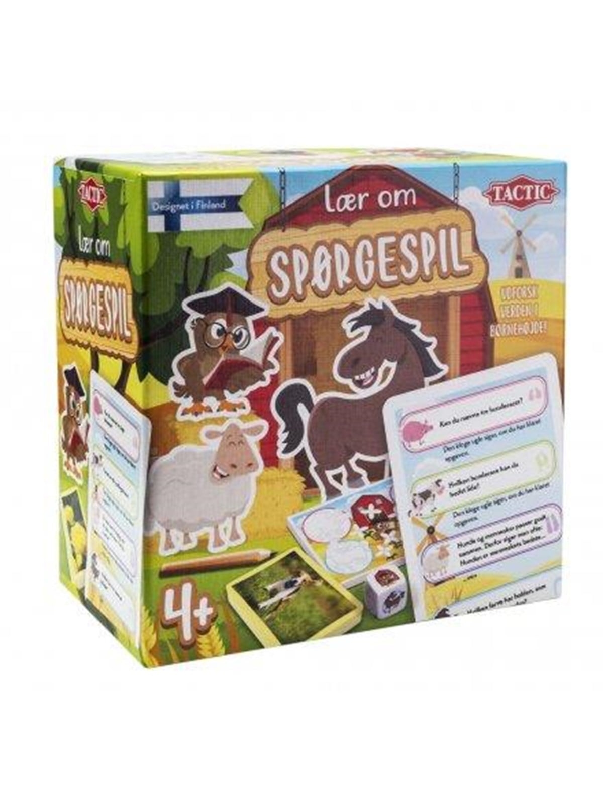 Tactic Lass uns lernen Trivia-Spiel