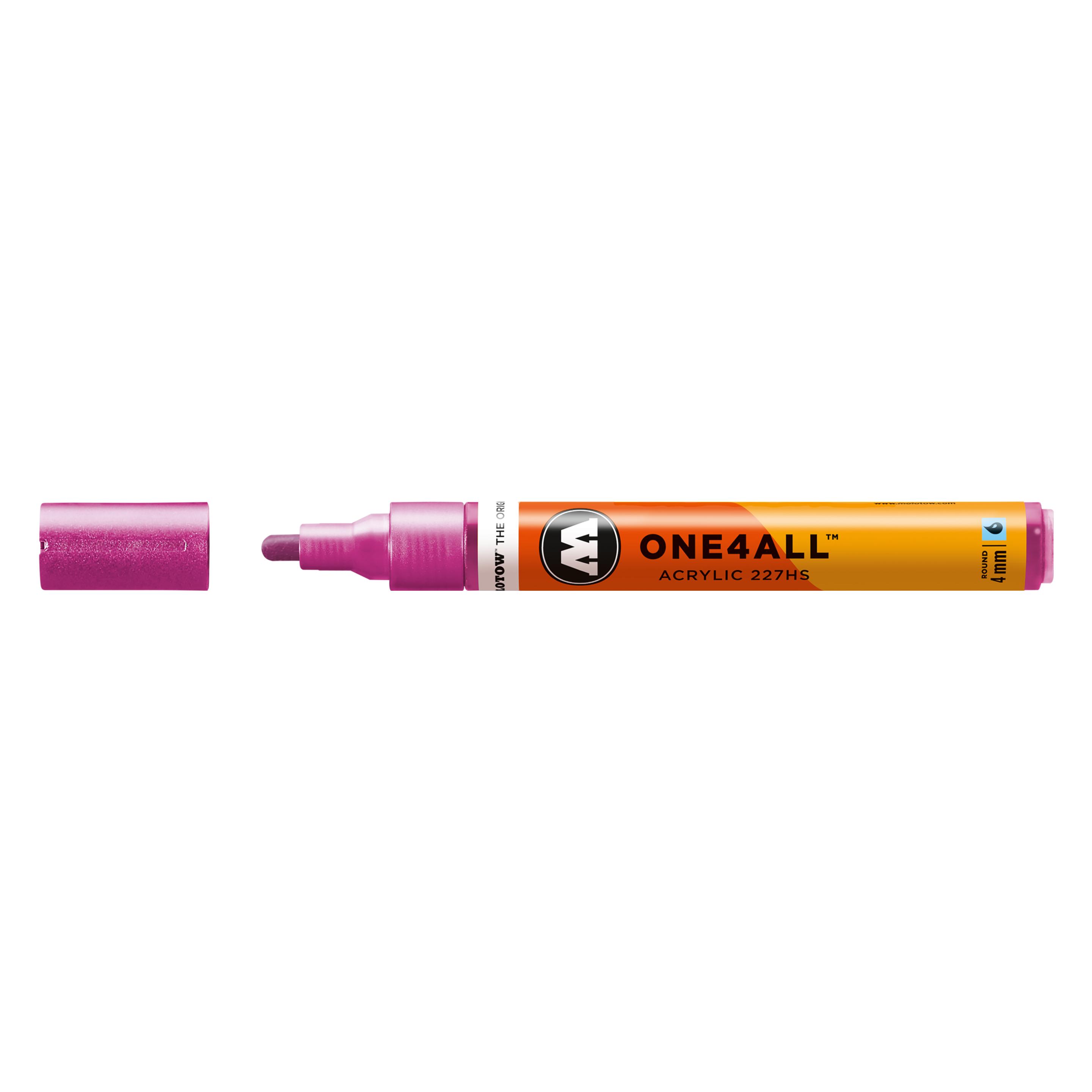 Molotow Filzstift One4all 227HS metallic pink 225 (1x) (227303)