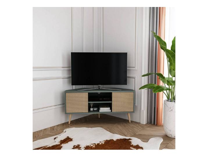 Decorotika Lowboard Decorotika Lesson TV-Lowboard 120 cm, Silva-Grün