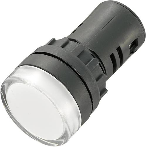 TRU Components 140401 LED-Signalleuchte Weiß 230 V/AC