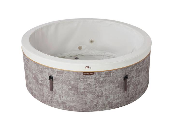 P & B Whirlpool Mspa Cocoon, Taupe, Altrosa, Kunststoff, 65 cm, RoHS, ISO 9001, CE, Freizeit & Co, Wellness & Gesundheit, Whirlpools