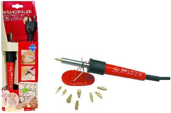 PETER BAUSCH Set de brûleurs à pyrograveur avec 9 embouts Pebaro (0260)