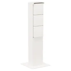 Niko Züblin 701-36135 Spritzwassergeschützte Anschlusssäule mit Dreifachsteckdose, Schutzkon 70136135
