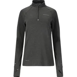 Endurance Damen Canna V2.0 Melange Midlayer schwarz