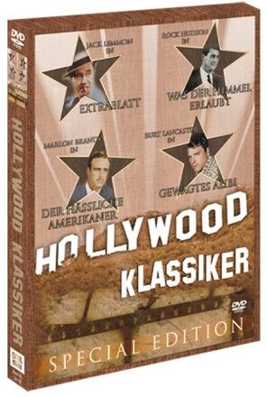 Billy Wilder - Hollywood Klassiker (Holzbox) - Extrablatt / Was der Himmel erlaubt / Gewagtes Alibi / Der häßliche Amerikaner [2 DVDs] - Preis vom 11.10.2026 15:43:13 h