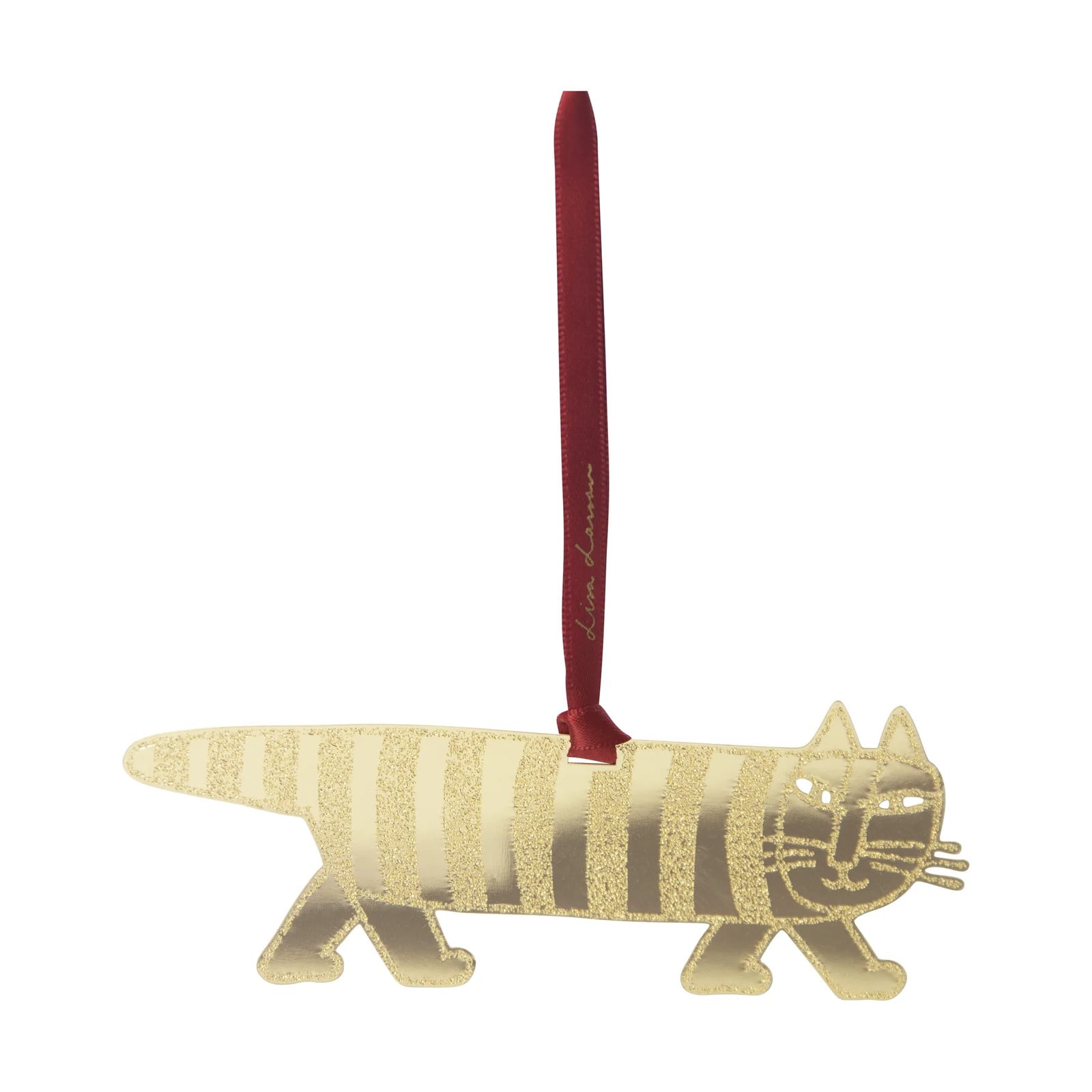 Pluto Design Lisa Larson Mikey decoratiehanger goudkleurig