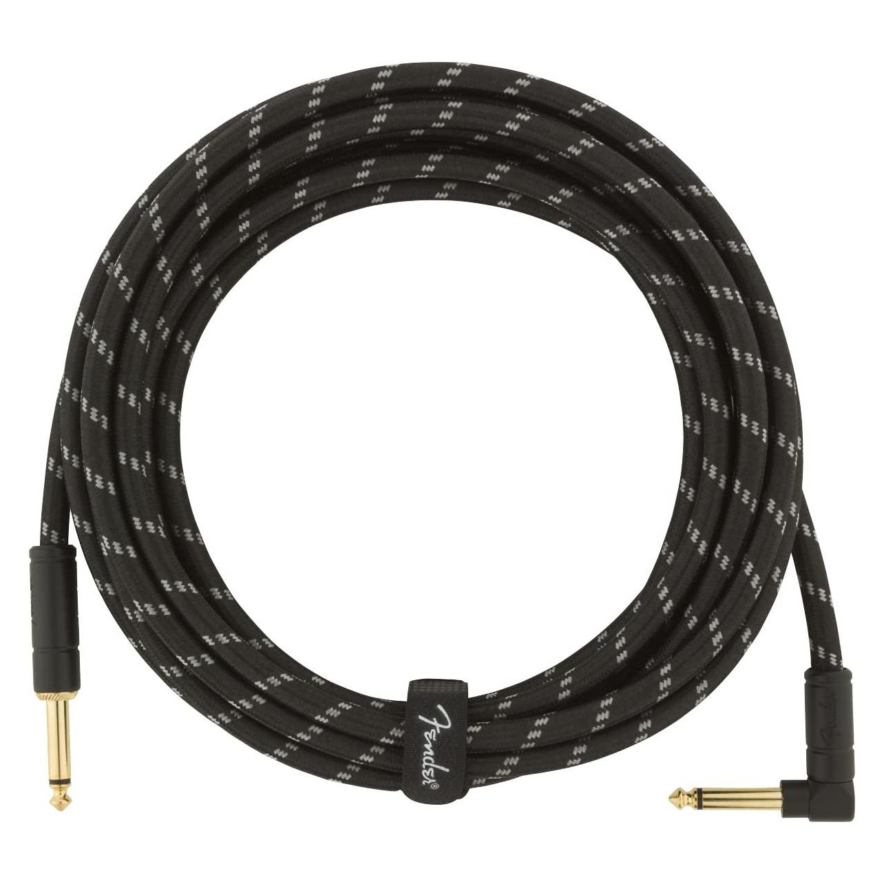 Fender Kabel Deluxe 4,5m bk tweed angled (4.50 m) (46534828)