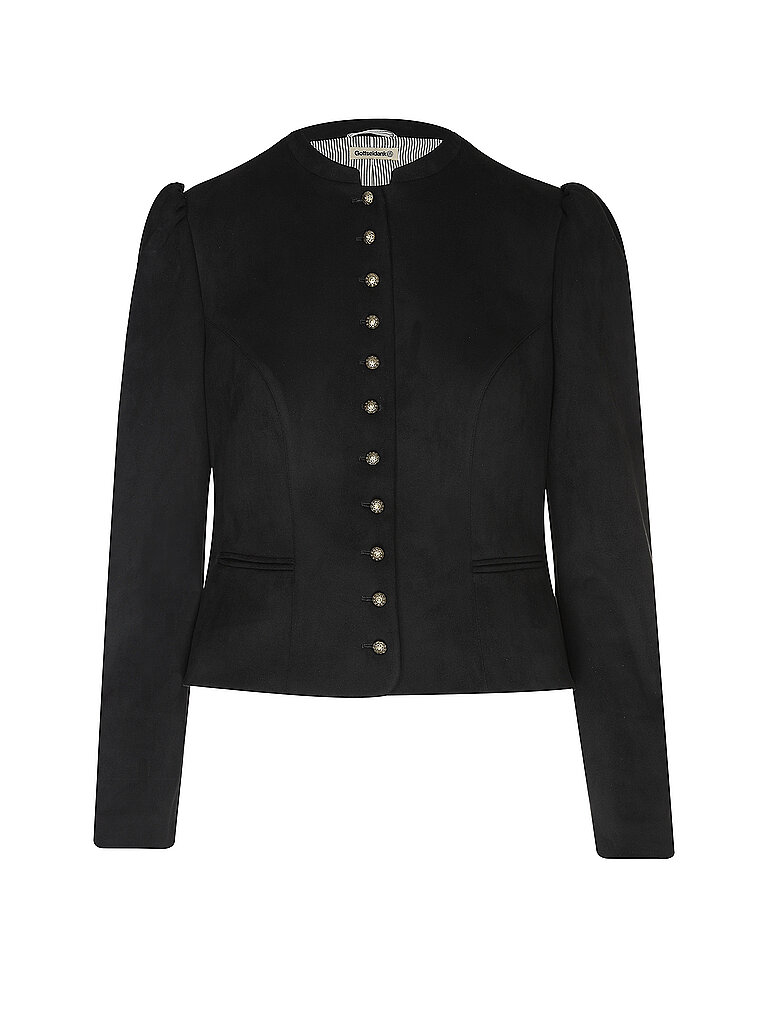 GOTTSEIDANK Trachtenbluse BELINDA schwarz   44 44