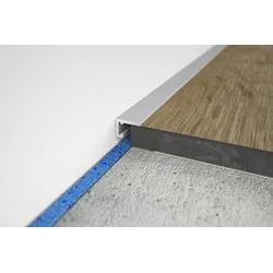 minileiste AL10X5 Abschlussprofil Silber 2000x6x10 mm