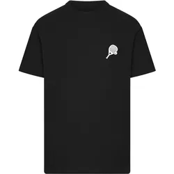 MT, Herren, Sportshirt, Padel Society Pro Player Padel Club Tee black 4XL (4XL), Schwarz