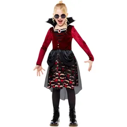 Amscan Miss Vampiressa Mädchenkostüm